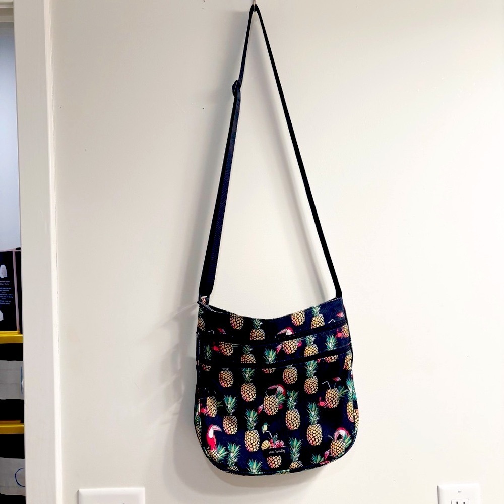 Vera‎ Bradley Toucan Party Crossbody Purse Pineapples and Toucans